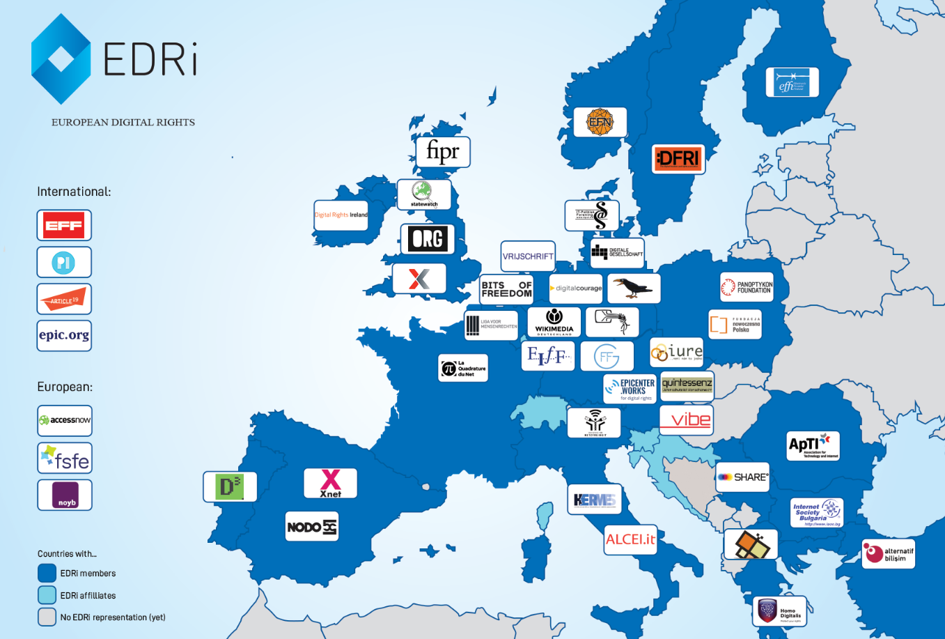 EDRi map 31 May 2021